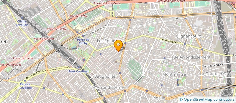 localisation de l'entreprise S.Y SERVICES  PARIS