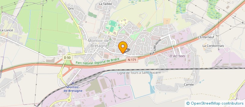 localisation de l'entreprise S Z 44  MONTOIR-DE-BRETAGNE
