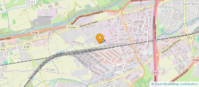 localisation de l'entreprise S & Z CONSTRUCTIONS  PERPIGNAN