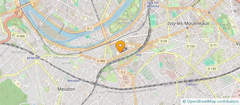 localisation de l'entreprise S&Z CONSULTING à ISSY-LES-MOULINEAUX