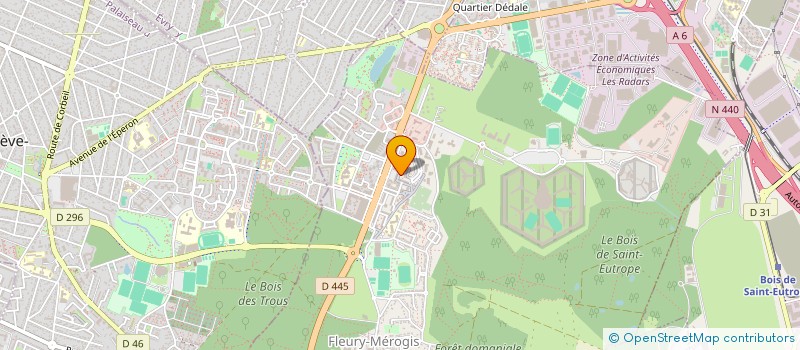 localisation de l'entreprise S.Z FIBRE à FLEURY-MEROGIS