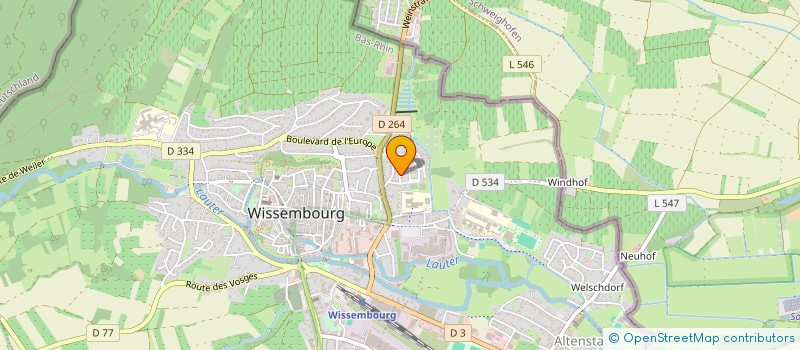 localisation de l'entreprise S0 LUTION  STEINSELTZ