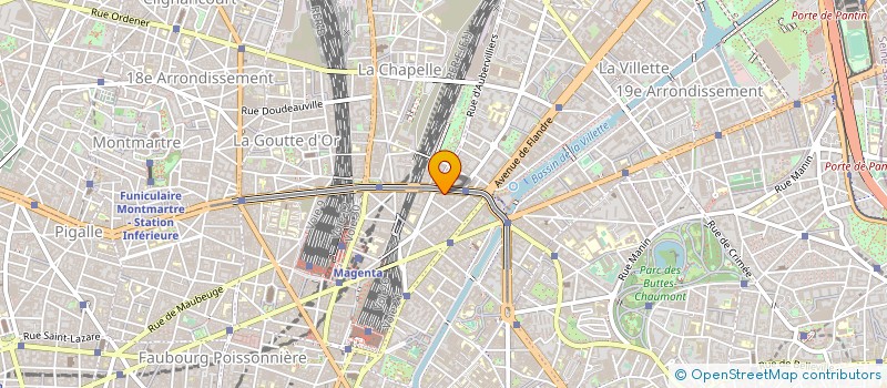 localisation de l'entreprise S0C DE RESTAURATION FRANCAISE  PARIS