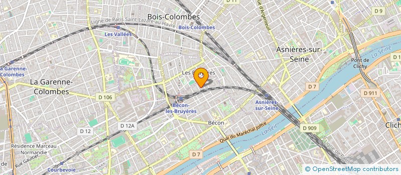 localisation de l'entreprise S100CIEL CONCEPT  GARGES-LES-GONESSE