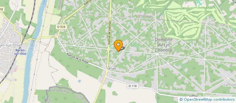 localisation de l'entreprise S14  LAMORLAYE