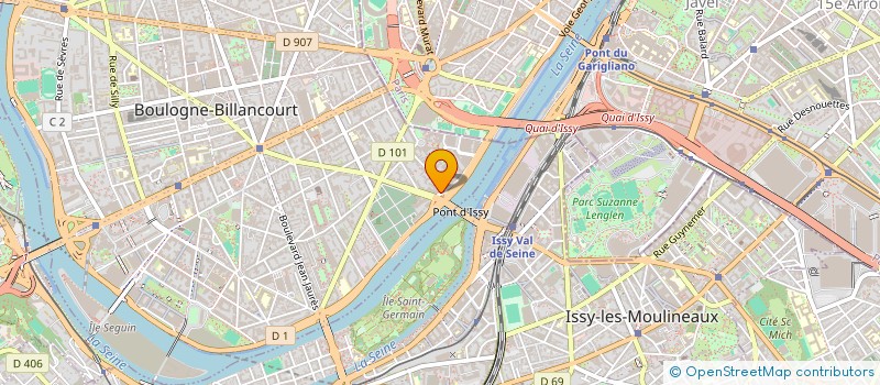 localisation de l'entreprise S14A à BOULOGNE-BILLANCOURT