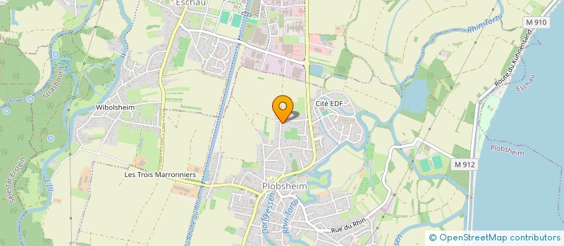 localisation de l'entreprise S18 INVEST  PLOBSHEIM