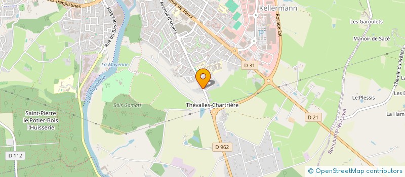localisation de l'entreprise S1J à LAVAL