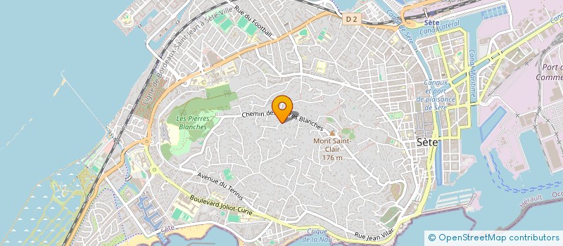 localisation de l'entreprise S2  SETE