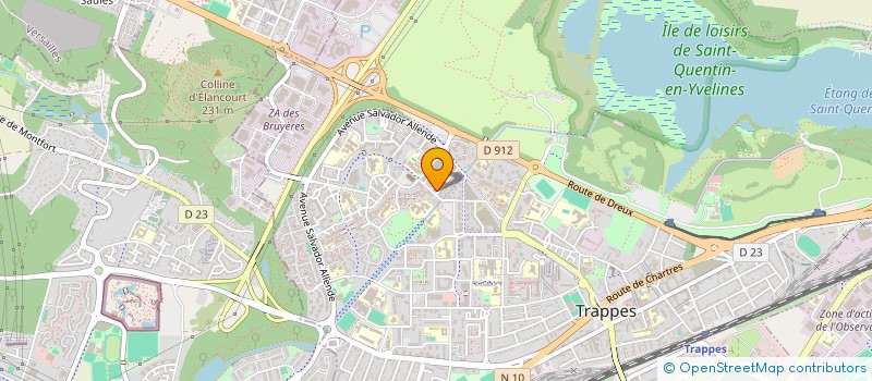 localisation de l'entreprise S2  TRAPPES