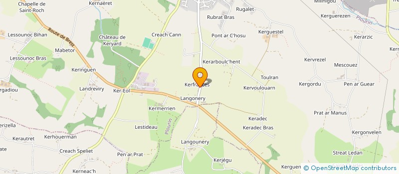 localisation de l'entreprise S2  PLOURIN