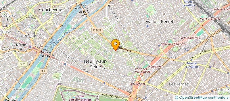 localisation de l'entreprise S2 COMMUNICATIONS à NEUILLY-SUR-SEINE