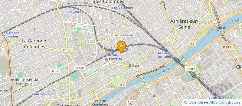 localisation de l'entreprise S2 DISTRIBUTION à COURBEVOIE