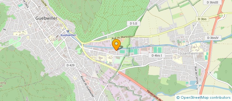 localisation de l'entreprise S2 HABITAT RENOV  GUEBWILLER