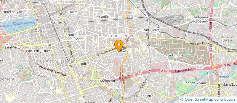 localisation de l'entreprise S2 IMMO à MARSEILLE