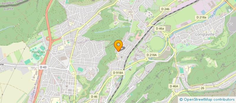 localisation de l'entreprise S2 IMMOBILIER à LONGWY