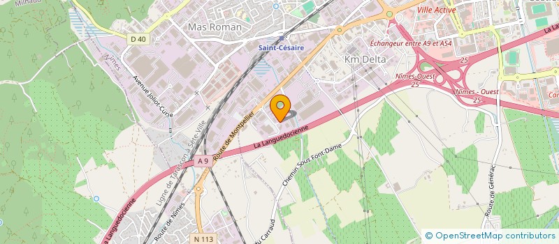 localisation de l'entreprise S2 PHONING  NIMES