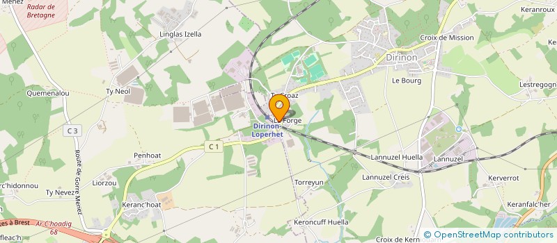 localisation de l'entreprise S2 PROTECT  DIRINON