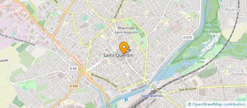 localisation de l'entreprise S2 SAINT QUENTIN à SAINT-QUENTIN