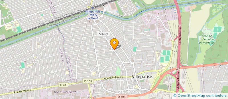 localisation de l'entreprise S20 VILLEPARISIS  VILLEPARISIS