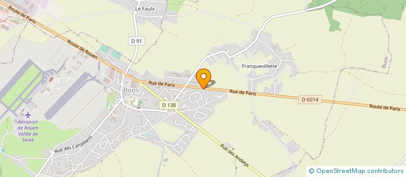 localisation de l'entreprise S2A  BOOS