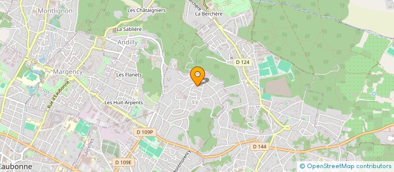 localisation de l'entreprise S2A à SOISY-SOUS-MONTMORENCY