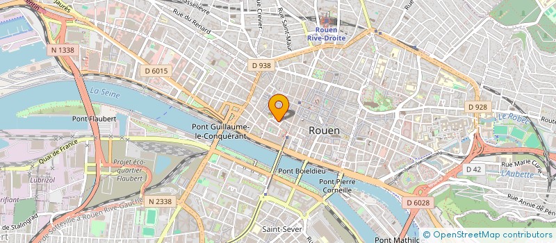 localisation de l'entreprise S2A à ROUEN