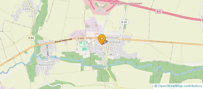 localisation de l'entreprise S2A  CIERREY