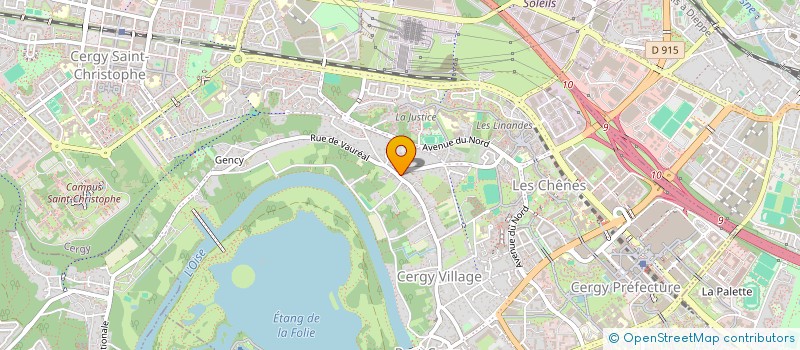 localisation de l'entreprise S2A IT CONSULTING  CERGY