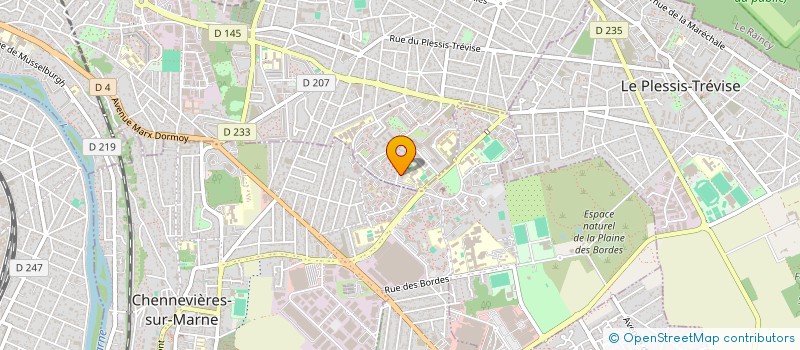 localisation de l'entreprise S2AA à CHAMPIGNY-SUR-MARNE