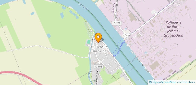 localisation de l'entreprise S2AA IMMOBILIER  QUILLEBEUF-SUR-SEINE