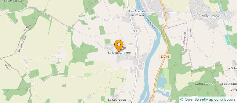 localisation de l'entreprise S2AB  VALDIVIENNE