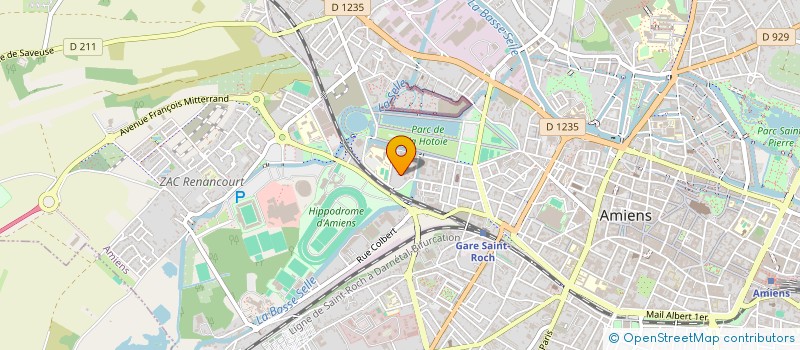 localisation de l'entreprise S2AC à AMIENS