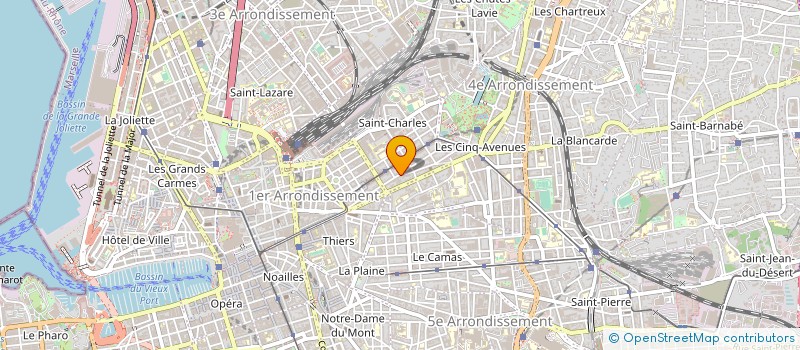 localisation de l'entreprise S2AD ENSEIGNES à MARSEILLE