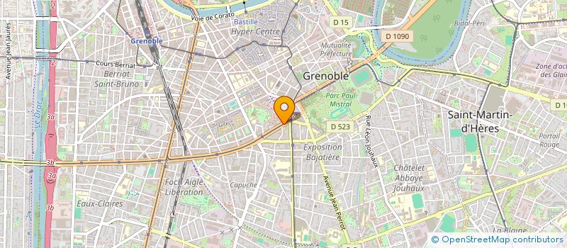 localisation de l'entreprise S2AV à GRENOBLE