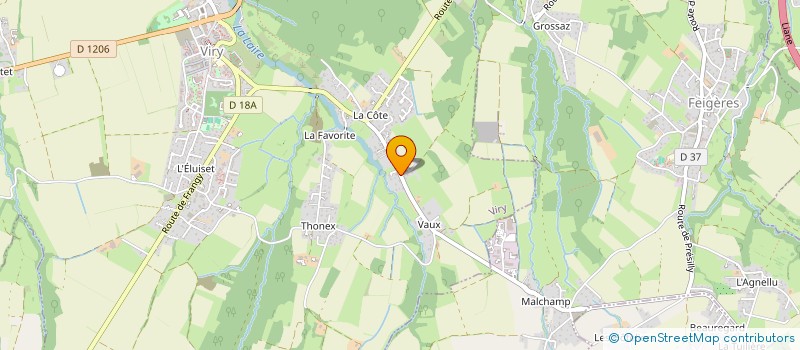 localisation de l'entreprise S2B à VIRY