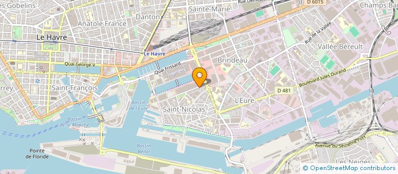 localisation de l'entreprise S2B à LE HAVRE