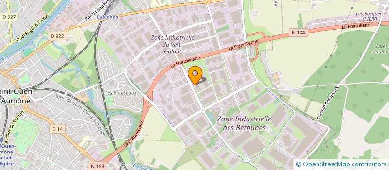 localisation de l'entreprise S2BI à SAINT-OUEN-L'AUMONE