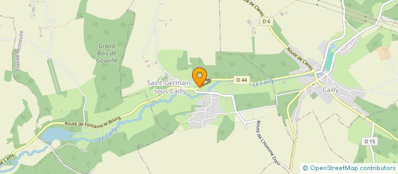 localisation de l'entreprise S2C  SAINT-GERMAIN-SOUS-CAILLY