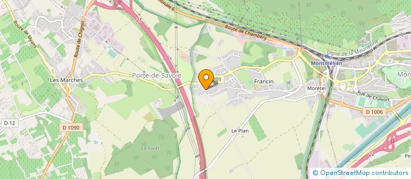 localisation de l'entreprise S2C  LES MOLLETTES