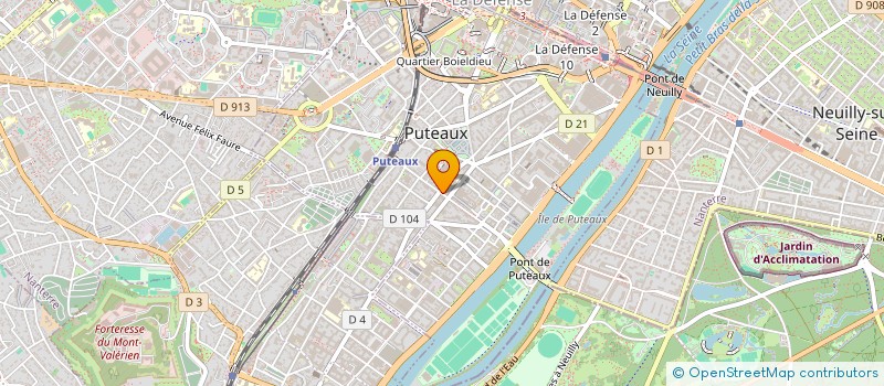 localisation de l'entreprise S2C  PUTEAUX