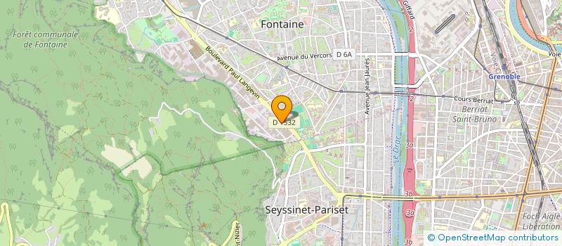 localisation de l'entreprise S2C  FONTAINE