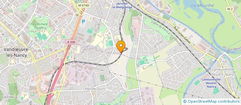 localisation de l'entreprise S2C DES ENSANGES  JARVILLE-LA-MALGRANGE