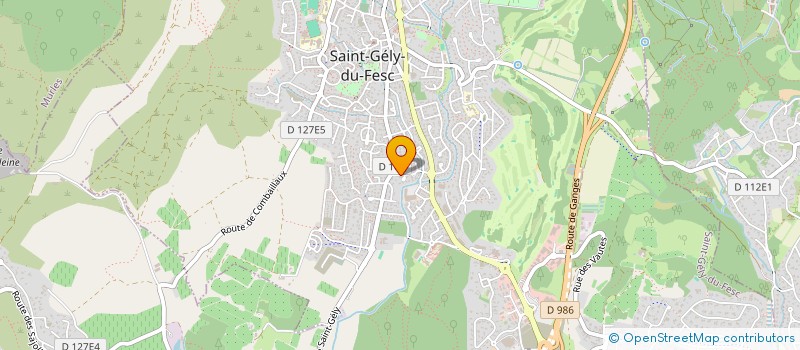 localisation de l'entreprise S2C PHARMA CONSULTING à SAINT-GELY-DU-FESC