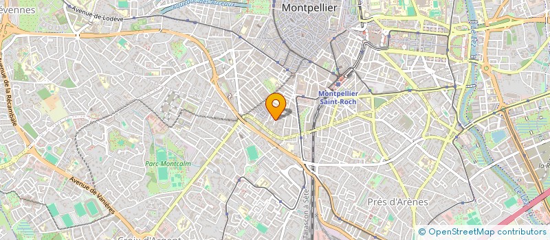 localisation de l'entreprise S2CL à MONTPELLIER