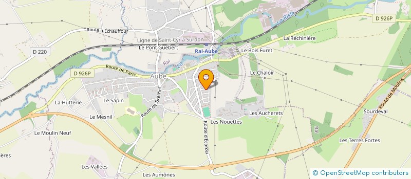 localisation de l'entreprise S2CT  AUBE