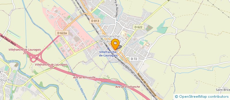 localisation de l'entreprise S2D à VILLEFRANCHE-DE-LAURAGAIS