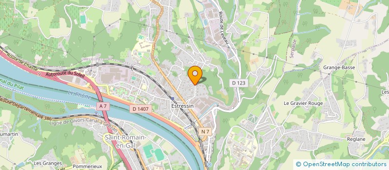 localisation de l'entreprise S2D SERVICES à VIENNE