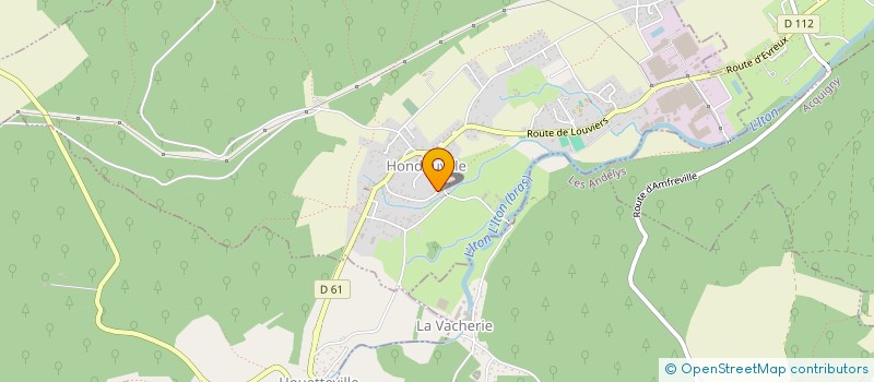 localisation de l'entreprise S2DW  HONDOUVILLE