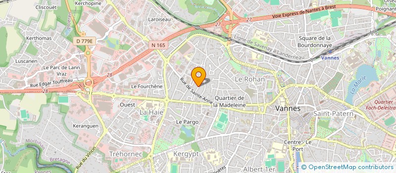 localisation de l'entreprise S2E à VANNES